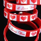 Bracelet Bangle Flexable I Love You/DZ **Happy Valentines Day**