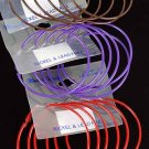Earrings 3per Large Color Hoops 2.5"x2.5" Color Asst/DZ 2.5"x2.5"Color Mix