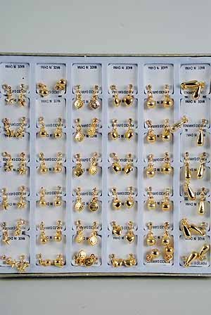 Earring Filigree Look Asst Styles 3dz/Dy **HOT** Asst Styles, Choose Silver or Gold