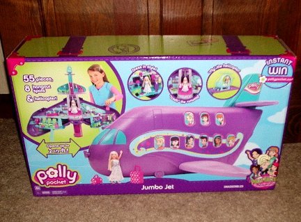 polly pocket flying jet