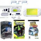 Sony White Psp Limited Edition 41 Games with Car Kit