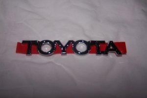 Toyota Corolla trunk emblem "TOYOTA"