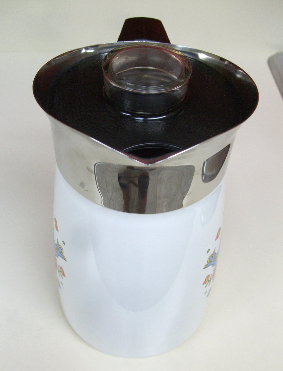 Corningware Country Festival Stovetop Coffee Pot Percolator P149 Ten 10