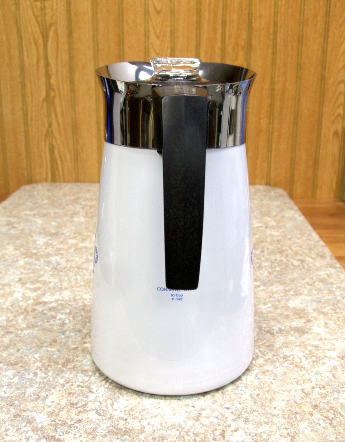 Corning Ware P 149 Ten (10) Cup Coffee Pot Percolator Stove Top Cup