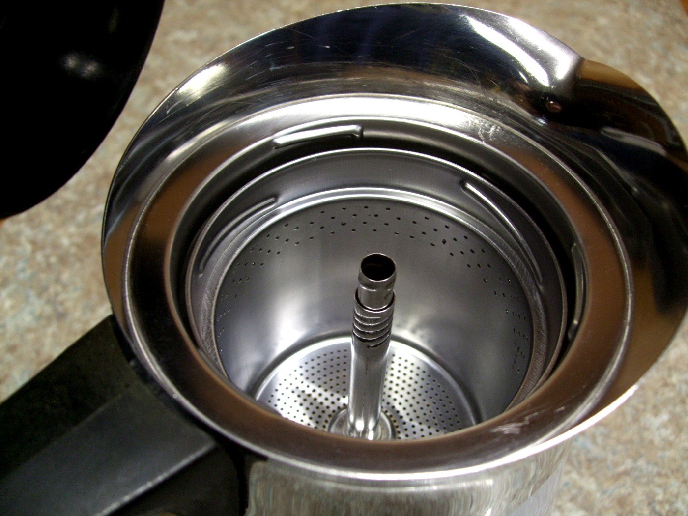 Corning Ware P 149 Ten (10) Cup Coffee Pot Percolator Stove Top Cup