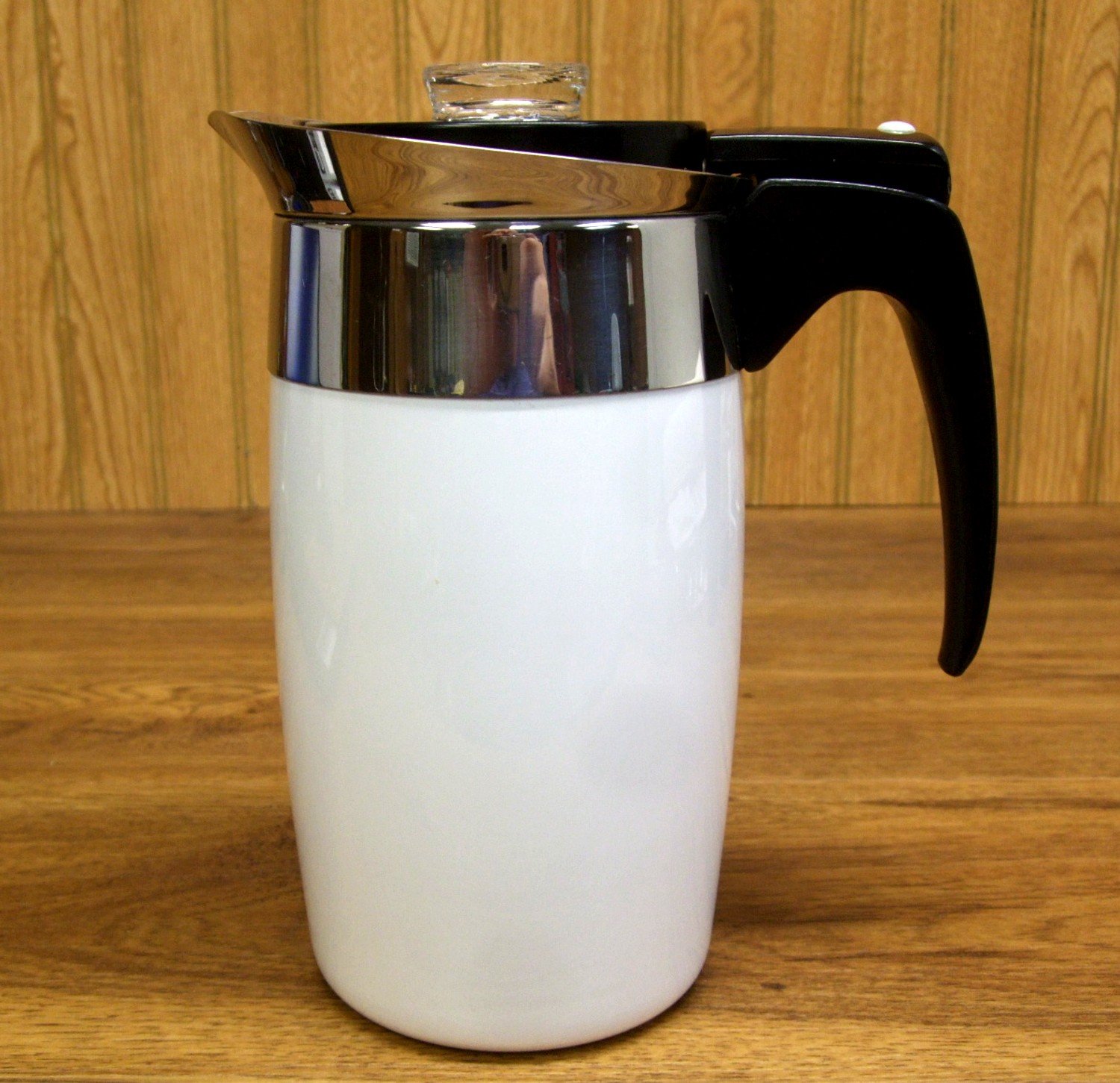 Corningware P 206 EP Electric Coffee Pot Percolator Six Cup Corning