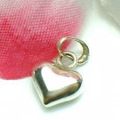 925 STERLING SILVER PUFFED HEART CHARM / PENDANT #10
