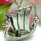 925 STERLING SILVER PHOENICIAN WARSHIP CHARM / PENDANT #5