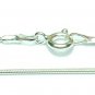 925 STERLING SILVER 16" ROUND SNAKE CHAIN NECKLACE
