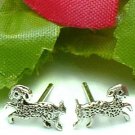 925 STERLING SILVER SHEEP STUD EARRINGS