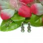925 STERLING SILVER VIOLIN STUD EARRINGS