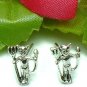 925 STERLING SILVER LUCIFER DEVIL STUD EARRINGS