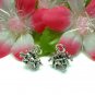 925 STERLING SILVER THREE JOCKEYS RACING HORSES CHARM / PENDANT