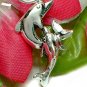 925 STERLING SILVER DOLPHIN AND CALF CHARM / PENDANT #24