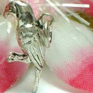 925 STERLING SILVER PARROT CHARM / PENDANT