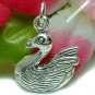925 STERLING SILVER SWAN CHARM / PENDANT