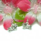 925 STERLING SILVER YORKSHIRE TERRIER DOG CHARM PENDANT