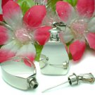 925 STERLING SILVER PLAIN 1-INCH PERFUME BOTTLE PENDANT