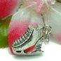 925 STERLING SILVER ICE SKATING BOOT CHARM /PENDANT