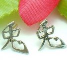 925 STERLING SILVER RABBIT CHARACTER STUD EARRINGS