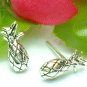 925 STERLING SILVER PINEAPPLE STUD EARRINGS