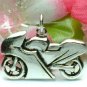 925 STERLING SILVER MOTORCYCLE CHARM / PENDANT #7