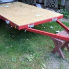 4 by 8 Trailer Single Axle Trailer to finish to your needs or used for parts