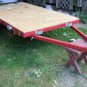 4 by 8 Trailer Single Axle Trailer to finish to your needs or used for parts