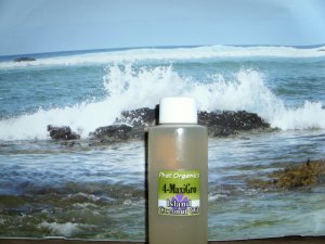 Phat Organics Island Coconut Kiwi Massage Oil 6 oz.