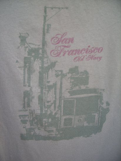 Old Navy San Francisco Tee SIZE SMALL