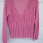 US Sweaters Pink Lace Knit SIZE MEDIUM