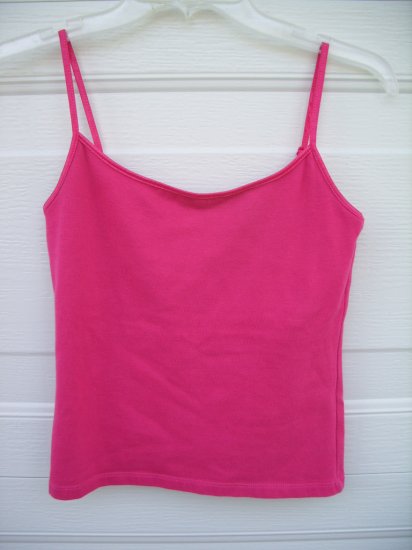 Q & A Hot Pink Tank SIZE MEDIUM