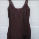 Hollister Brown Lace Tank SIZE XSmall