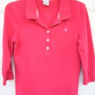 Old Navy Perfect Fit Hot Pink Polo SIZE LARGE