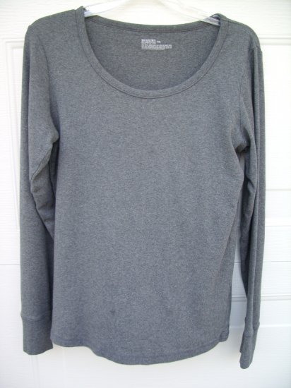 Mossimo Grey LS Tee SIZE XLARGE