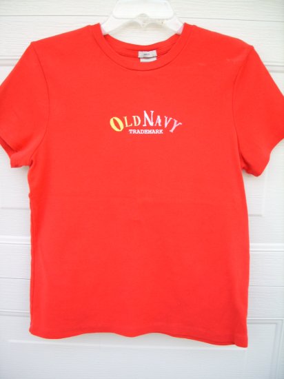 Old Navy Easy Fit Red Tee SIZE LARGE