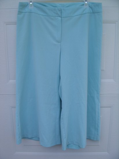 NY Street Turqoise Gouchos SIZE 18 PLUS