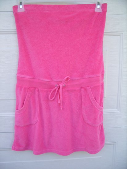 Old Navy Tiny Fit Terry Pink Dress Top SIZE SMALL