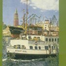 STADT KIEL GERMAN GERMANY STEAMSHIP POSTCARD Germania