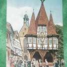 ODENWALD GERMANY POST CARD RATHAUS VON MICHELSTANDT