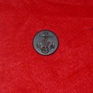 NAVY BUTTON BLACK PEACOAT ANCHOR BAKELITE 1938 U.S. MILITARY