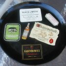 Germany  Liquor LABLES German Decanter WALL PLAQUE PLATTER Advertising TRAY