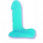 6 inch UR3 Jelly dildo with ballsy base -Blue - DJ6008-04
