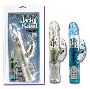 Jack Rabbit Waterproof Vibrator (AVAILABLE IN BLUE, PINK, CLEAR & PURPLE)