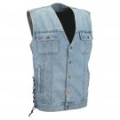 Denim Classic Motorcycle Vest