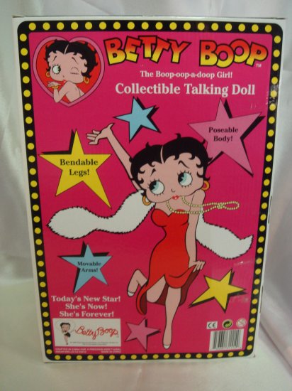 Betty Boop Collectible Talking Doll Fab 50s 4999 1328
