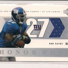 RON DAYNE GIANTS 2002 UPPER DECK HONOR ROLL JERSEY