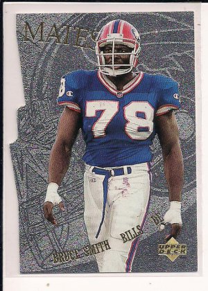 BRUCE SMITH BILLS 1997 UPPER DECK TEAM MATES INSERT CARD