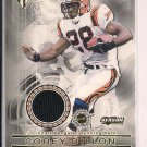 COREY DILLON BENGALS 2001 TITANIUM JERSEY CARD