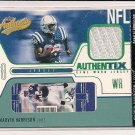MARVIN HARRISON COLTS 2004 FLEER AUTHENTIX JERSEY CARD